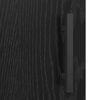 vidaXL Highboard 2 pcs Czarny Dąb 69,5 x 34 x 180 cm