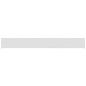 vidaXL Parapet okienny Biały 60 x 10 x 4,5 cm PVC