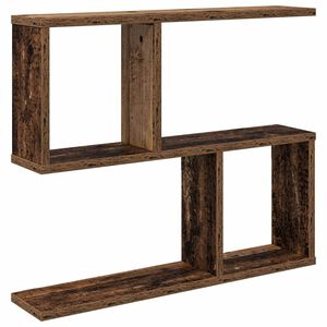 vidaXL P&oacute;łka ścienna Stare drewno 60 x 12 x 50,5 cm