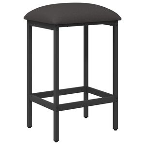 vidaXL Stołek barowy ciemnoszary 40 x 32 x 64 cm Drewno inżynieryjne