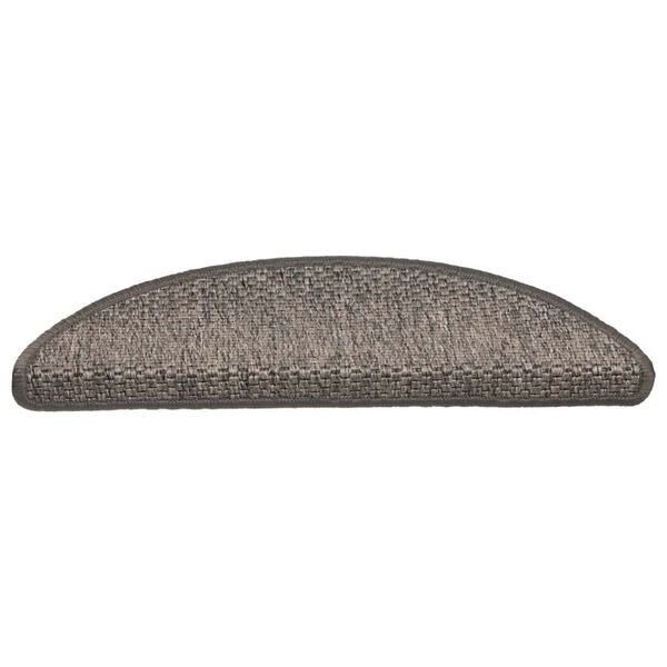 vidaXL Maty na schody samoprzylepne sizal-look 30 szt. 56x17x3 cm