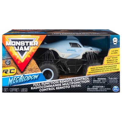 Monster Jam Zdalnie sterowany samochodzik Megalodon, skala 1:24
