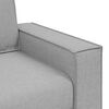 vidaXL Sofa 2-osobowa Cloud Grey 120 cm Tkanina