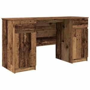 vidaXL Biurko Stare drewno Drewno inżynieryjne 140 x 49 x 76 cm