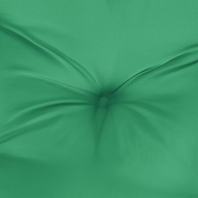 vidaXL Poduszki na krzesła, 2 szt., zielone, 40x40x7 cm, tkanina