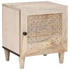 vidaXL Szafka Nocna Biały 80 x 50 x 40 cm Drewno inżynieryjne