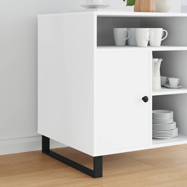 vidaXL N&oacute;żki meblowe 12 pcs Czarny 54,6 x 4 x 10 mm Żelazo