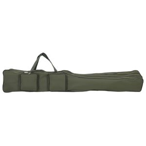 vidaXL Torba na wędkę, ciemnozielona, 150 cm, tkanina Oxford