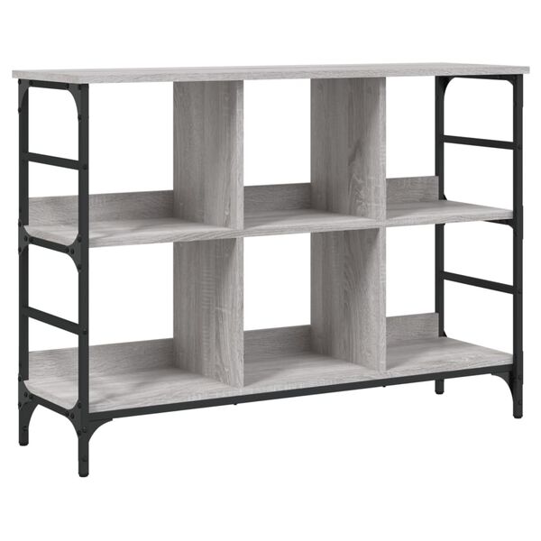 vidaXL Szafka, szary dąb sonoma, 102x32x73,5 cm