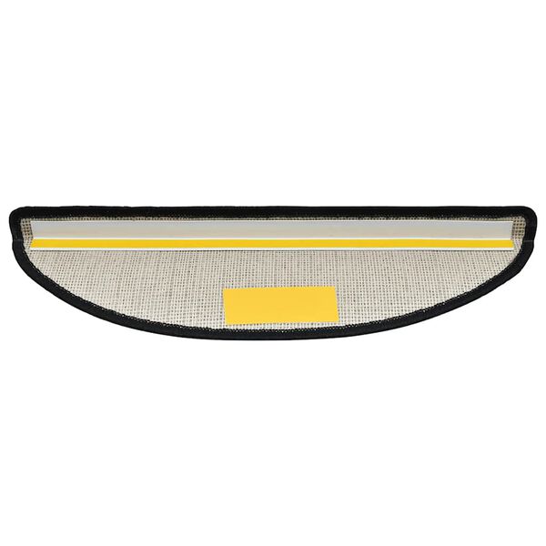vidaXL Maty na schody 30 szt. 56x17x3 cm Antracyt P&oacute;łokrągłe
