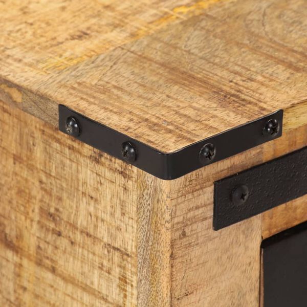 vidaXL Szafka nocna, 40x40x45 cm, lite drewno mango