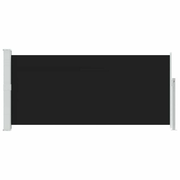vidaXL Zwijana markiza boczna, 140 x 300 cm, czarna