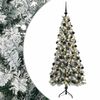 vidaXL Sztuczna choinka z bombką 180 cm 300 LED Ciepła biel