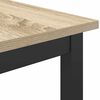 vidaXL st&oacute;ł Dąb Sonoma 100 x 40 x 100,5 cm Drewno inżynieryjne i stal