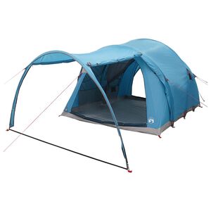 vidaXL Namiot tunelowy 370 x 275 x 210 cm niebieski Poliester i Stal