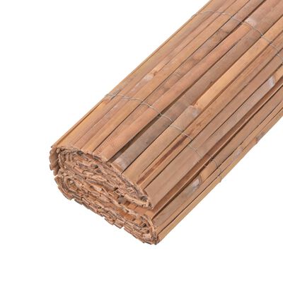 vidaXL Panele ogrodzeniowe z bambusa, 2 szt., 100x400 cm