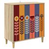 vidaXL Bufet ESSEN Sonoma 69 x 33 x 75 cm Drewno inżynieryjne