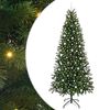 vidaXL Sztuczna choinka Zielony 240 cm PE i PVC