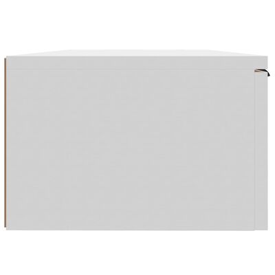 vidaXL Szafka wisząca, biała, 68x30x20 cm, materiał drewnopochodny
