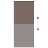 vidaXL Roleta zaciemniająca 124,4x230 cm Szerokość tkaniny 120 cm kolor kawowy
