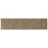 vidaXL Dywany pokojowe Naturalny i czarny 60 x 250 cm Juta
