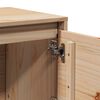vidaXL Szafka pod telewizor, 156x37x45 cm, lite drewno sosnowe