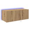 vidaXL Szafka pod telewizor 80 x 35 x 31 cm Dąb rzemieślniczy