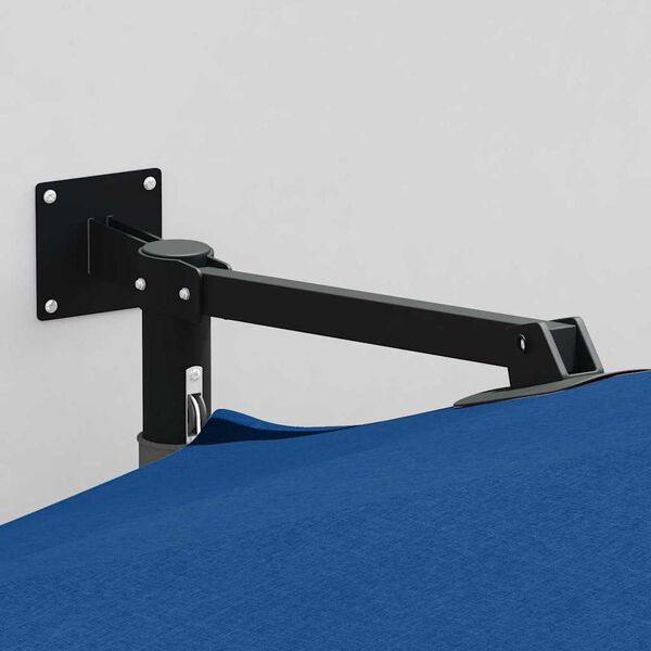 vidaXL Parasolka ogrodowa Niebieski i Czarny 248 x 248 x 148 cm