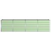 vidaXL Donica Zielony 240 x 80 x 75 cm Stal