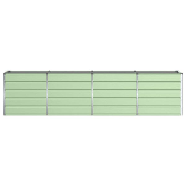 vidaXL Donica Zielony 240 x 80 x 75 cm Stal