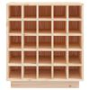 vidaXL Szafka na wino, 55,5x34x61 cm, lite drewno sosnowe