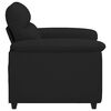 vidaXL Sofa Fotel Czarny 100x81x84 cm Tkanina