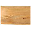 vidaXL Blat stołu z naturalną krawędzią, 40x20x3,8 cm, drewno mango