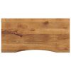 vidaXL Blat biurka, z wycięciem, 120x60x2,5 cm, surowe drewno mango