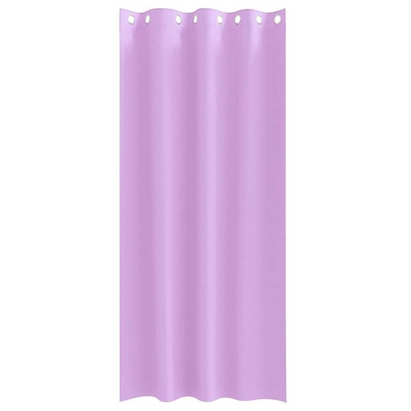 vidaXL Firany blackout z kółkami 2 pcs Fioletowy 225 x 140 cm