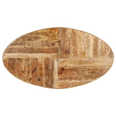 vidaXL Stół jadalniany, 160 x 90 x 75 cm, surowe drewno mango