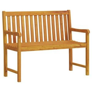 vidaXL Ławka ogrodowa, 110 cm, lite drewno akacjowe
