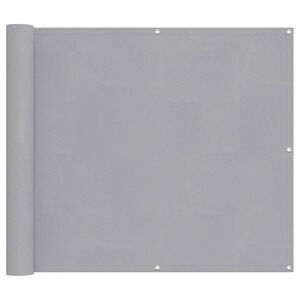 vidaXL Ekran balkonowy 90 x 200 cm Aluminium Oxford powlekany PU