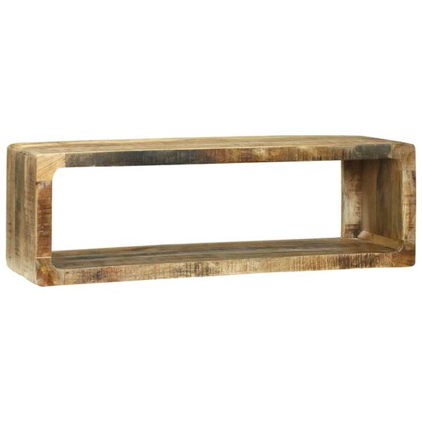 vidaXL Zestaw szafek telewizyjnych 3 pcs Brązowy Lite drewno mango