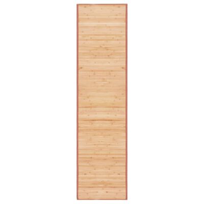vidaXL Mata bambusowa na podłogę, 80 x 300 cm, brązowa