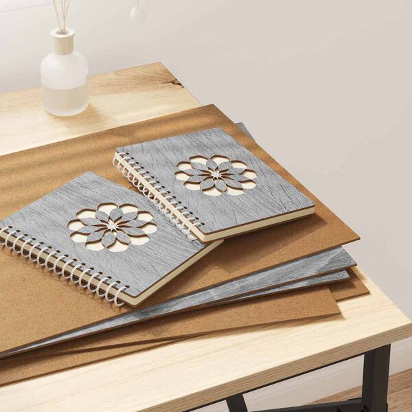 vidaXL Panele dekoracyjne 50 pcs Szary Sonoma 30 x 42 x 0,27 cm