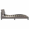 vidaXL Rama ł&oacute;żka bez materaca, Hanko, taupe, 180x200 cm, obita tkaniną