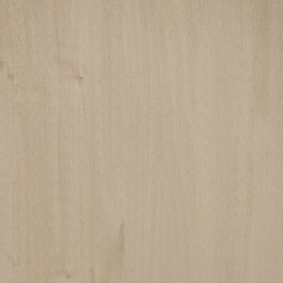 vidaXL Szafka HAMAR, miodowy brąz, 113x40x80 cm, lite drewno sosnowe