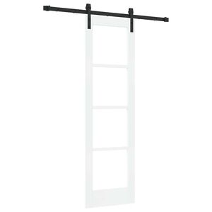 vidaXL Drzwi przesuwne ORKDAL Biały 61 x 198,5 cm