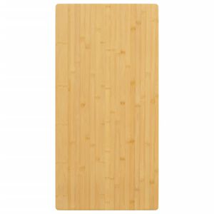 vidaXL Blat do stołu, 40x80x1,5 cm, bambusowy