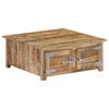 vidaXL Stolik kawowy, 70 x 70 x 30 cm, lite drewno mango