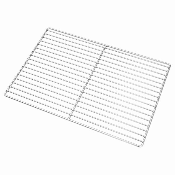 vidaXL Ruszt grillowy Srebrny 47 x 32.5 cm Stal nierdzewna