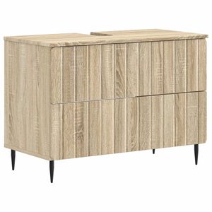 vidaXL Szafka pod umywalkę ZWOLLE dąb Sonoma 82 x 41 x 58,5 cm