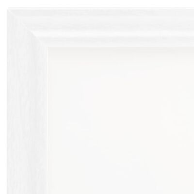 vidaXL Ramki na zdjęcia, 5 szt., stojące, białe, 13x18 cm, MDF