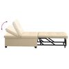 vidaXL Sofa Bed Kremowy 194 x 50 x 82 cm sklejka